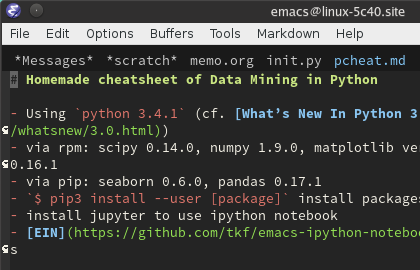 emacs